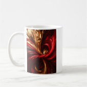A Painting with Red coffee mug コーヒーマグカップ (左)