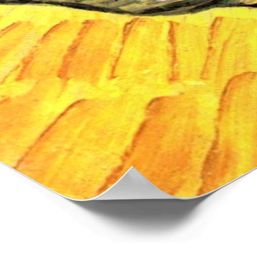 A Pair of Leather Clogs by Vincent van Gogh ポスター (角)