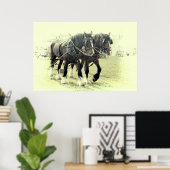 A PAIR OF SHIRES POSTER ポスター (ホームオフィス)