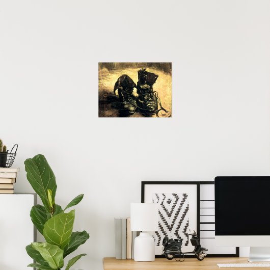 A Pair of Shoes - Van Gogh ポスター (ホームオフィス)