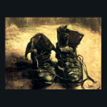 A Pair of Shoes - Van Gogh ポスター<br><div class="desc">A Pair of Shoes
Second half of 1886,  Paris
Oil on canvas,  38 x 45 cm
frontiernow.com</div>