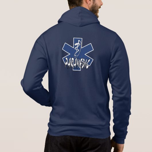 A Paramedic Active Star Hoodie パーカ (裏面)