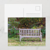 A Park Bench ポストカード (正面/裏面)