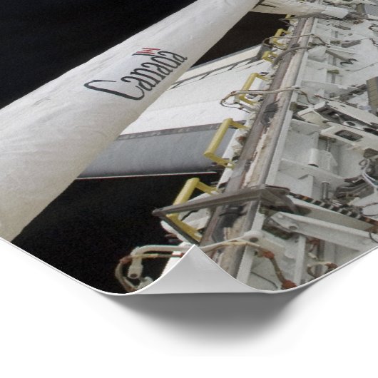 A partial view of Space Shuttle ポスター (角)