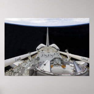 A partial view of Space Shuttle ポスター