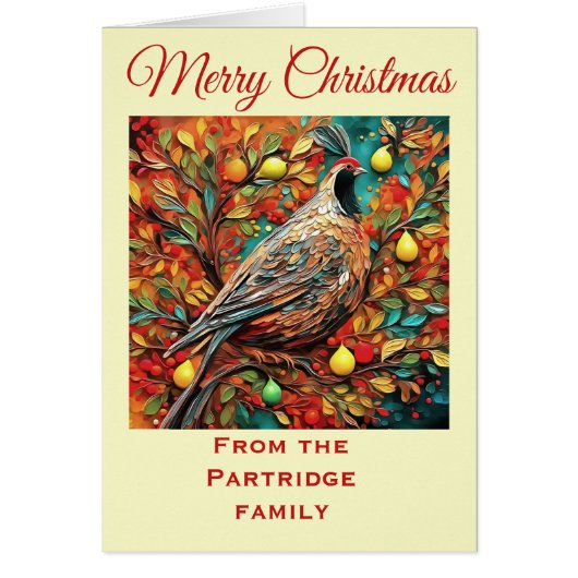 A Partridge In A Pear Tree (正面)