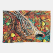 A Partridge In A Pear Tree キッチンタオル (横)