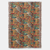 A Partridge In A Pear Tree スローブランケット (正面縦)