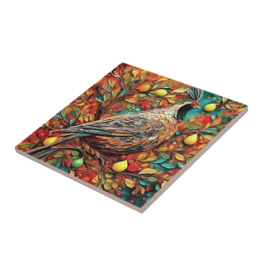 A Partridge In A Pear Tree タイル (側面)