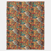 A Partridge In A Pear Tree フリースブランケット (正面)