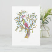 A Partridge in a Pear Tree 招待状 (スタンド正面)