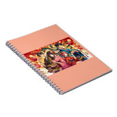 A Past Lunar Celebration featuring serpents ノートブック (右側)