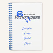 A Path for Your Thoughts Spiral Notebook ノートブック (正面)