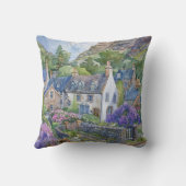 A Peaceful Scottish Village クッション (裏面)