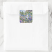 A Peaceful Scottish Village スクエアシール (バッグ)