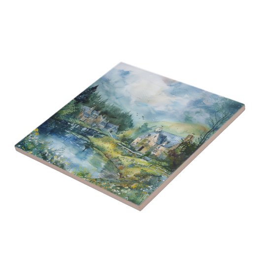 A Peaceful Scottish Village タイル (側面)