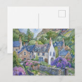A Peaceful Scottish Village ポストカード (正面/裏面)