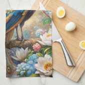 A Peacock キッチンタオル (四つ折り)