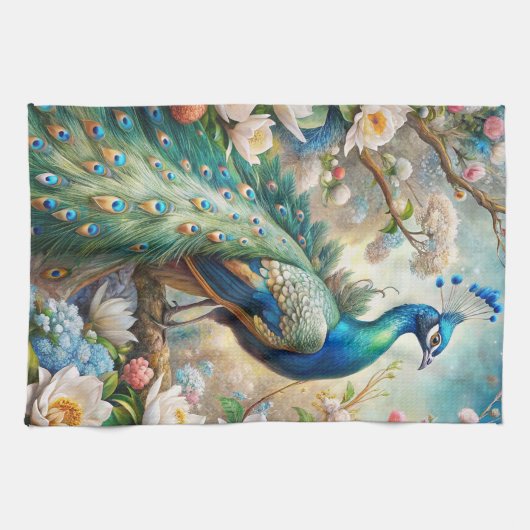 A Peacock キッチンタオル (横)