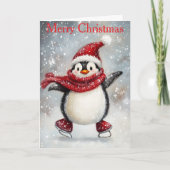 A Penguin Ice Skating シーズンカード (正面)