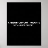 A Penny For Your Thoughts - Joke  ポスター (正面)