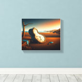 A Persistência do Instante キャンバスプリント (インサイチュ (ウッドフロア))