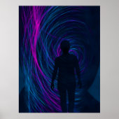 A person finds themselves lost in the algorithm ポスター (正面)