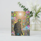 A person finds themselves lost in the algorithm ポストカード (スタンド正面)