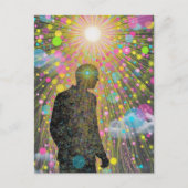 A person finds themselves lost in the algorithm ポストカード (正面)