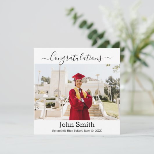 A Personalized Diploma Card,  (スタンド正面)