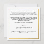 A Personalized Diploma Card,  (裏面)