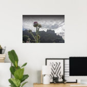 A photo poster print of Edinburgh Castle. ポスター (ホームオフィス)