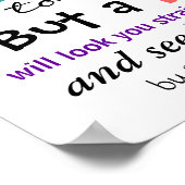 A PIG Quote by Sir Winston Churchill ポスター (角)