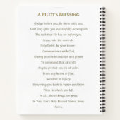 A Pilot’s Blessing™ — 航空祈りのジャーナル ノートブック (裏面)