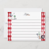 A Pinch of Love, A Dash of Home Recipe Card (正面)