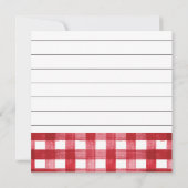 A Pinch of Love, A Dash of Home Square Recipe Card (裏面)