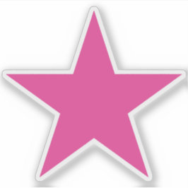 A Pink Star Of Feminism  シール
