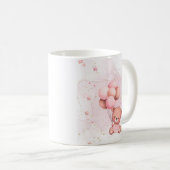 A Pink Teddy Celebration Mug コーヒーマグカップ (正面右)