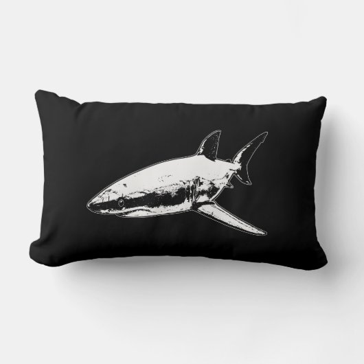 A Pirates Life doublesidesharkpillow_1 ランバークッション (正面)