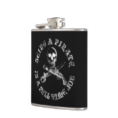 A Pirates Life fulltimeskullflask_7 フラスク (左)