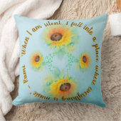 A Place Where Everything Is Music - Rumi Quote クッション (ブランケット)