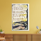 'A Poison Tree'、プレート50 (Bentley 49) 'Songs キャンバスプリント (インサイチュ (リビング))