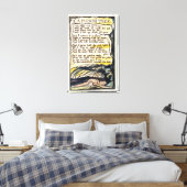 'A Poison Tree'、プレート50 (Bentley 49) 'Songs キャンバスプリント (インサイチュ (寝室))