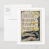 'A Poison Tree'、プレート50 (Bentley 49) 'Songs ポストカード (正面/裏面)