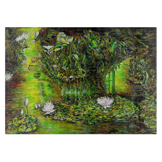 A Pond with Unpure Thoughts カッティングボード (正面)