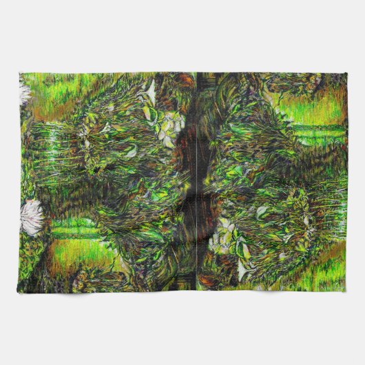 A Pond with Unpure Thoughts キッチンタオル (横)