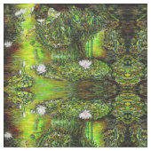 A Pond with Unpure Thoughts ファブリック (クローズアップ)