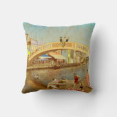 A Ponte dos Carcavelos. Aveiro (Portugal) クッション (裏面)