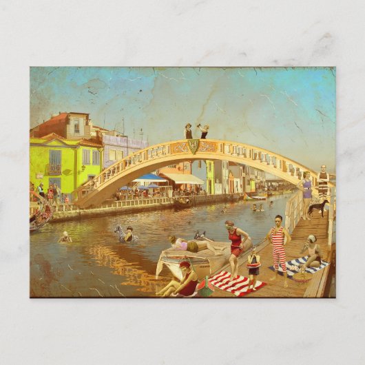 A Ponte dos Carcavelos de Aveiro （ポルトガル） ポストカード (正面)