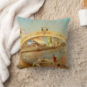 A Ponte dos Carcavelos de Aveiro (Portugal) COJIN クッション (ブランケット)